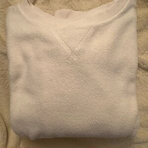 American Eagle Outfitters Oversized Big Hug Reverse Fleece Sweatshirt. Sz Small